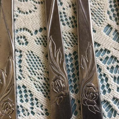40+ Pieces of Silver Plated Silverware.