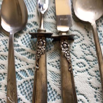 40+ Pieces of Silver Plated Silverware.