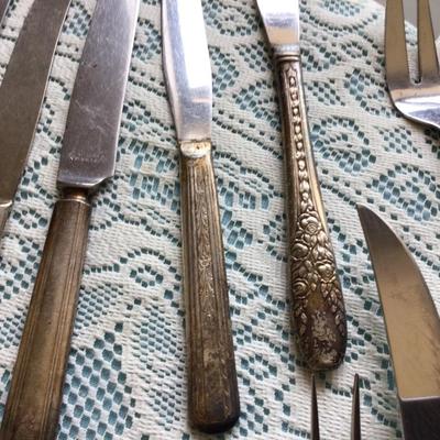 40+ Pieces of Silver Plated Silverware.