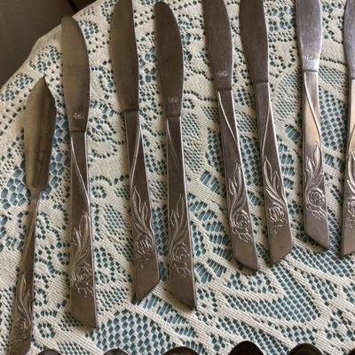 40+ Pieces of Silver Plated Silverware.