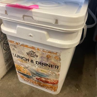 M45-three buckets of emergency food supply