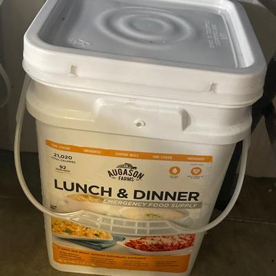 M46-three buckets of emergency food supply