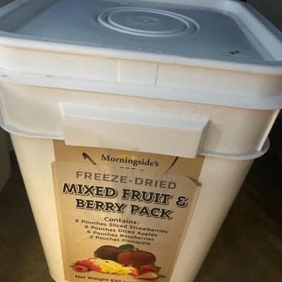 M46-three buckets of emergency food supply