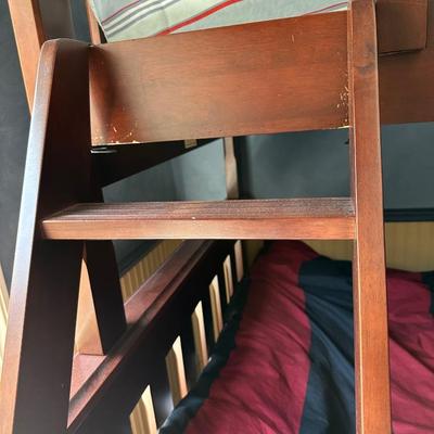 Pottery Barn twin and queen size bunk beds