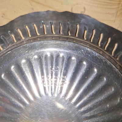 3 pc Silverplate lot