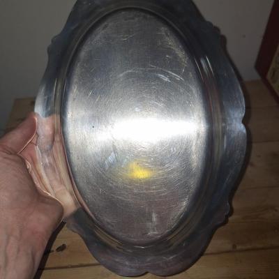 3 pc Silverplate lot
