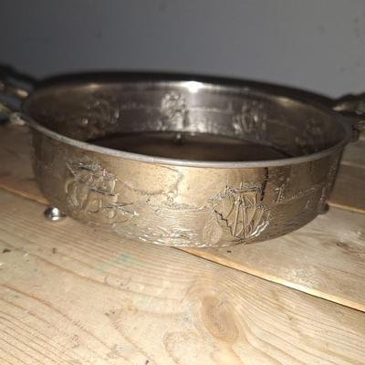 Silverplate Chafing stand no insert