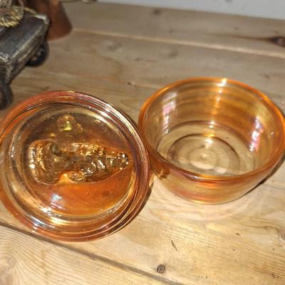 Carnival Candy Dish with Dog