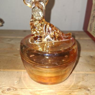 Carnival Candy Dish with Dog