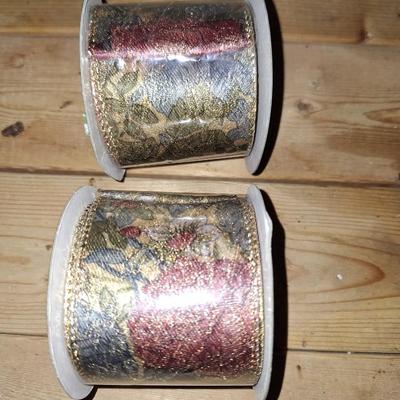 4 spool of fabric