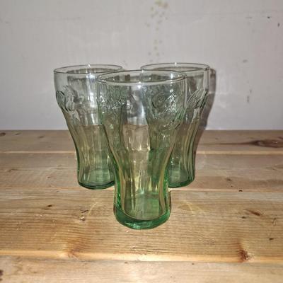 3Coke mini glasses