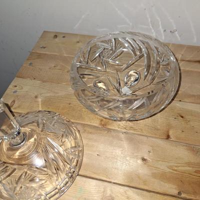 Lead Crystal dish
