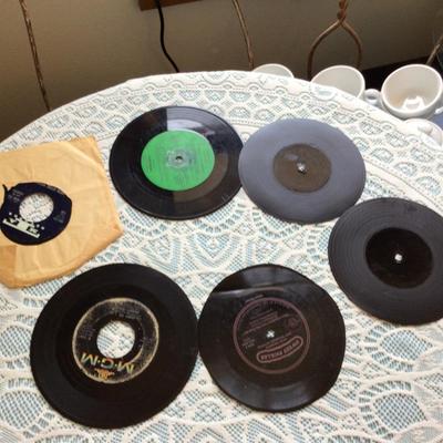 78 RPM Records and 45 Records.