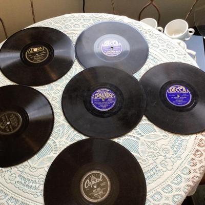 78 RPM Records and 45 Records.