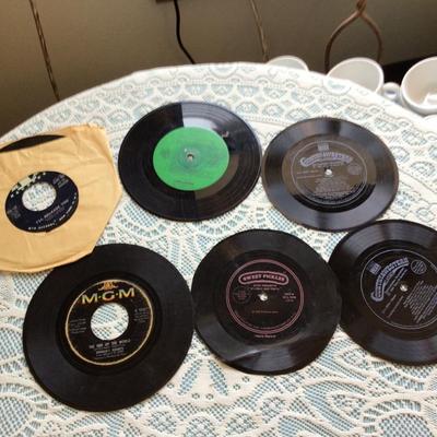 78 RPM Records and 45 Records.