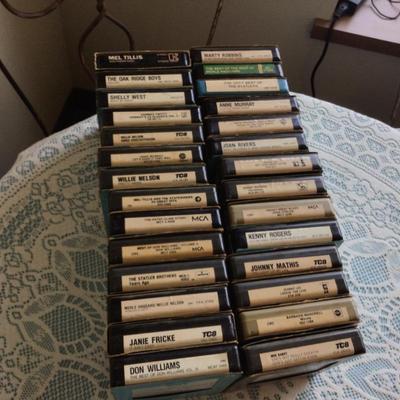 8-Track Tapes 28 Country Music