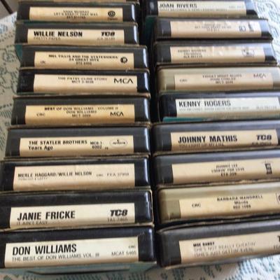8-Track Tapes 28 Country Music