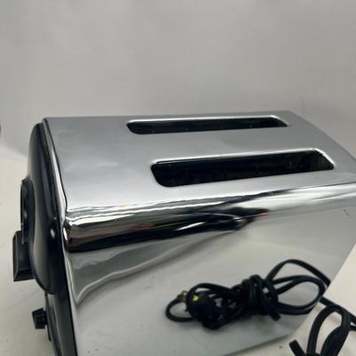 Chrome Westing house toaster Bakelite
