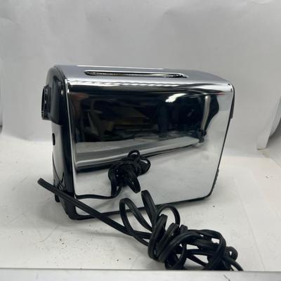 Chrome Westing house toaster Bakelite