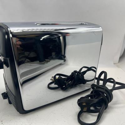 Chrome Westing house toaster Bakelite