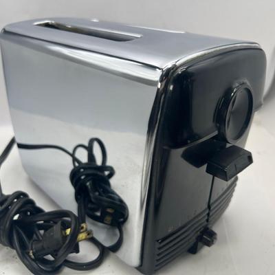Chrome Westing house toaster Bakelite