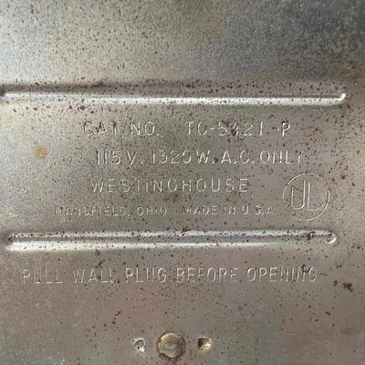 Pink Westinghouse toaster