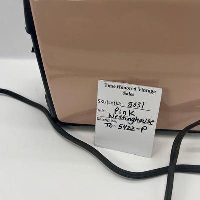 Pink Westinghouse toaster