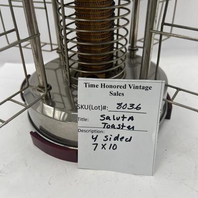 Saleta round 4 slice toaster