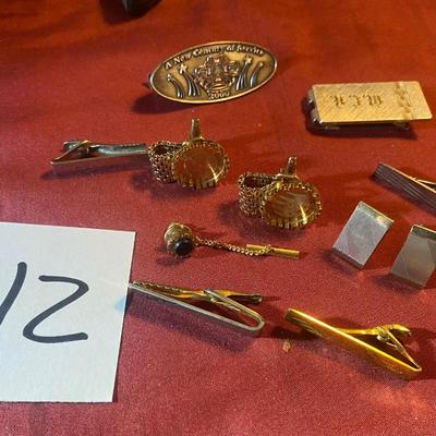 Tie Clips and Cuff Links