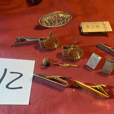Tie Clips and Cuff Links