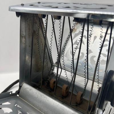 Hotpoint pierced design 2 sided toaster