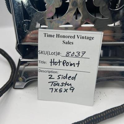 Hotpoint pierced design 2 sided toaster