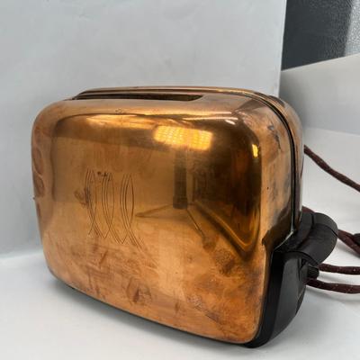 Toastmaster Copper 2 slice toaster 1940