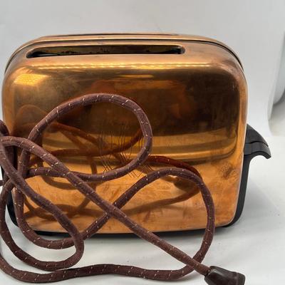 Toastmaster Copper 2 slice toaster 1940