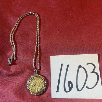 American Indian Coin Necklace