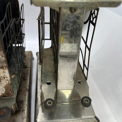4 Antique unique toasters for parts/ restoration
