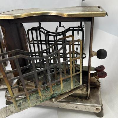 4 Antique unique toasters for parts/ restoration