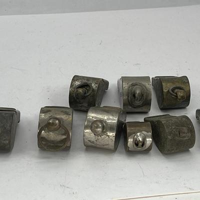 12 Pakistani, Indian and Chinese Police Whistles