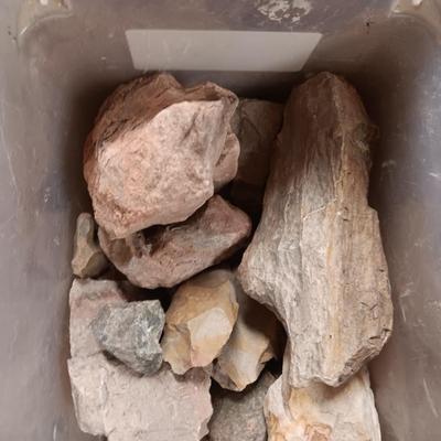 VARIOUS SIZES OF ROCK