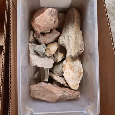 VARIOUS SIZES OF ROCK