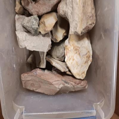 VARIOUS SIZES OF ROCK