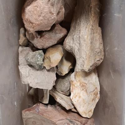VARIOUS SIZES OF ROCK