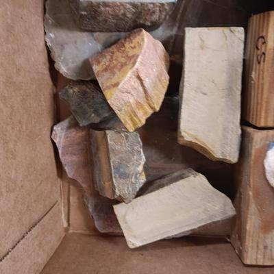 TIGER EYE AND OTHER ROCKS