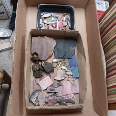 APPALOOSA & RHODONITE PLUS OTHER ROCKS