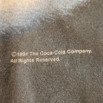 Vintage Cola-Cola Lot with Vintage 90s Coke bear Shirt Large 1994 Single Stitch Coca Cola
