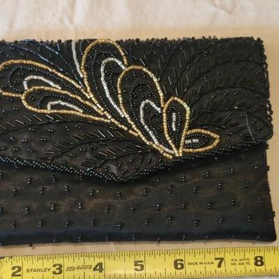 Vintage purse Lot with Woven Flower Straw Tote Bag With Blue Cloth Interior