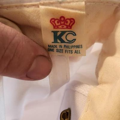 Vintage Baseballs Caps and Vintage Enamel Pins, including Coca-Cola and Felix the cat