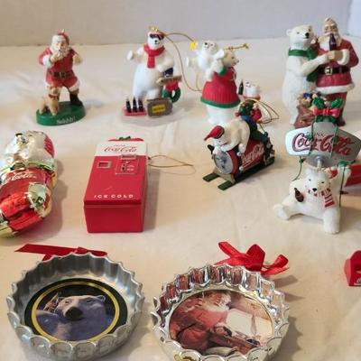 Vintage Coca-Cola Christmas lot