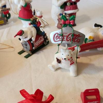 Vintage Coca-Cola Christmas lot