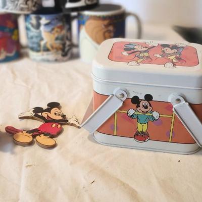 Vintage Disney Lot including Walt Disney World Mickey Mouse Bobble Head Kellogg's Keebler New In Box